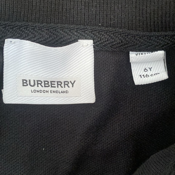 Burberry | Mathew Vintage Polo Shirt | Little Boy 6Y - Picture 8 of 10
